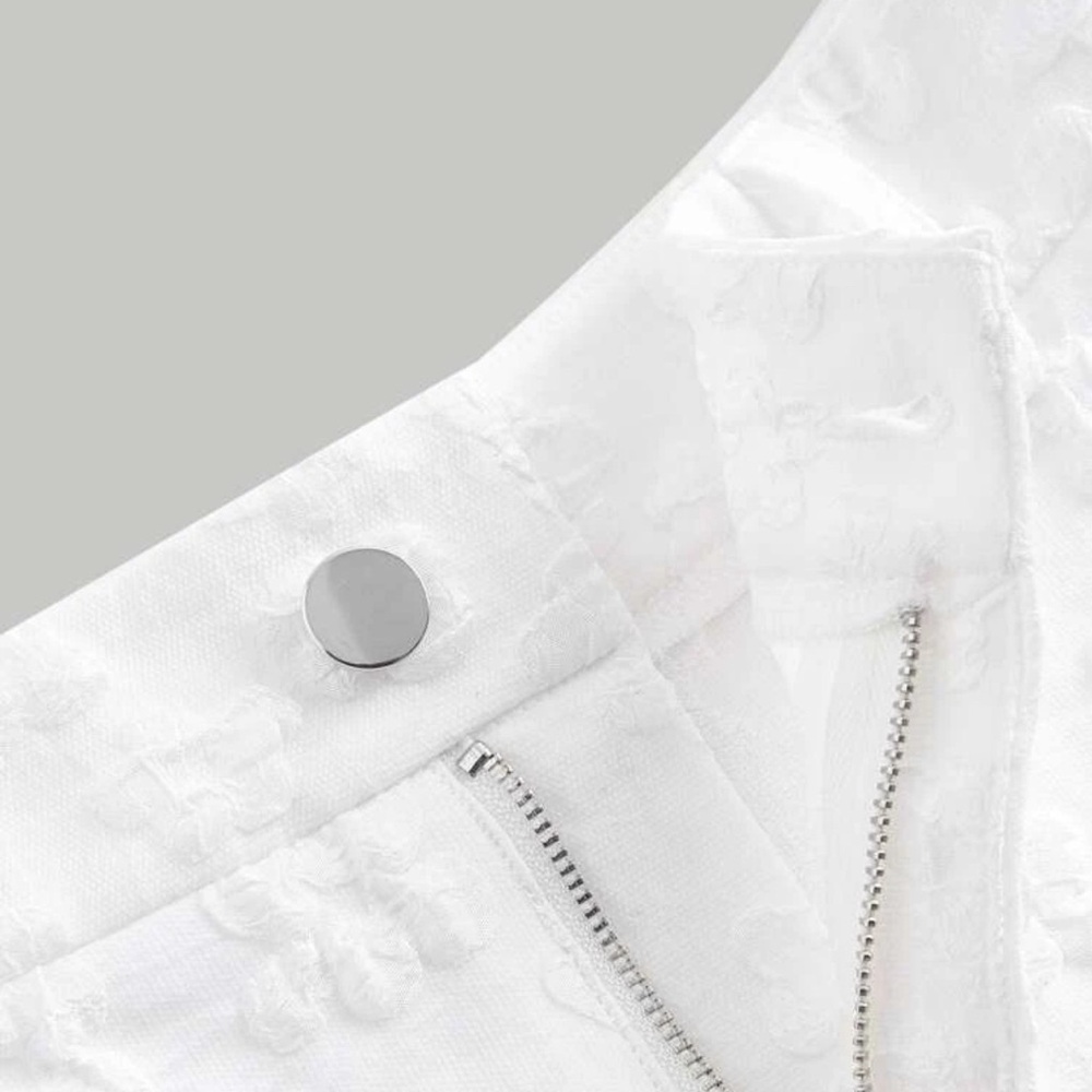 White Ruffled Skirt - Picture 4 of 4